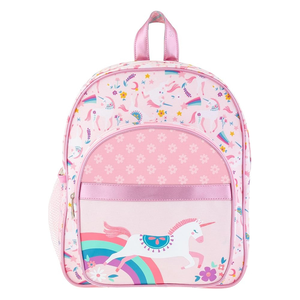 Stephen Joseph Unisex Kids Classic Unicorn Design Backpack With Compartments, Pink Shade