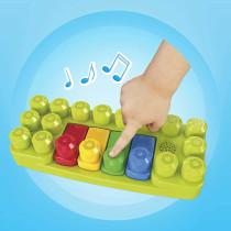 Mega Bloks Musical Farm Preschool Building Toy With Sounds and Songs GCT50