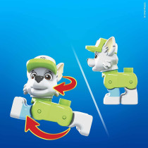 Mega Bloks Paw Patrol Rocky's City Recycling Truck With Mini Building Blocks, Building Toys Kids 3 Years & Older 11 Pieces Gyh93, Multi-Colour