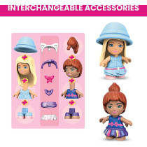 Mega Construx Barbie Malibu HoUSe, Building Toys For Kids Gwr34, Multi-Colour