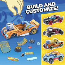 Mega Construx Hot Wheels Car Customizer Construction Set, Building Toys for Kids GVM13, multicolour