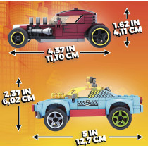 Mega Construx Hot Wheels Car Customizer Construction Set, Building Toys for Kids GVM13, multicolour