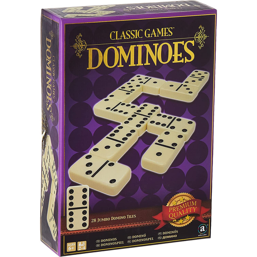 Merchant Ambassador Classic Games Dominoes-