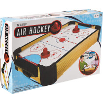 Merchant Ambassador Tabletop Air Hockey 20" Wood , Multi color , Age 6 and Up