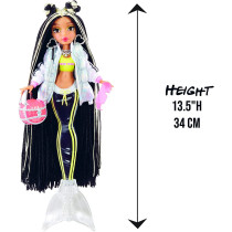 Mermaze Mermaidz Color Change S1 Jordie 13.5 inch Mermaid Fashion Doll with Designer Outfit & Accessories