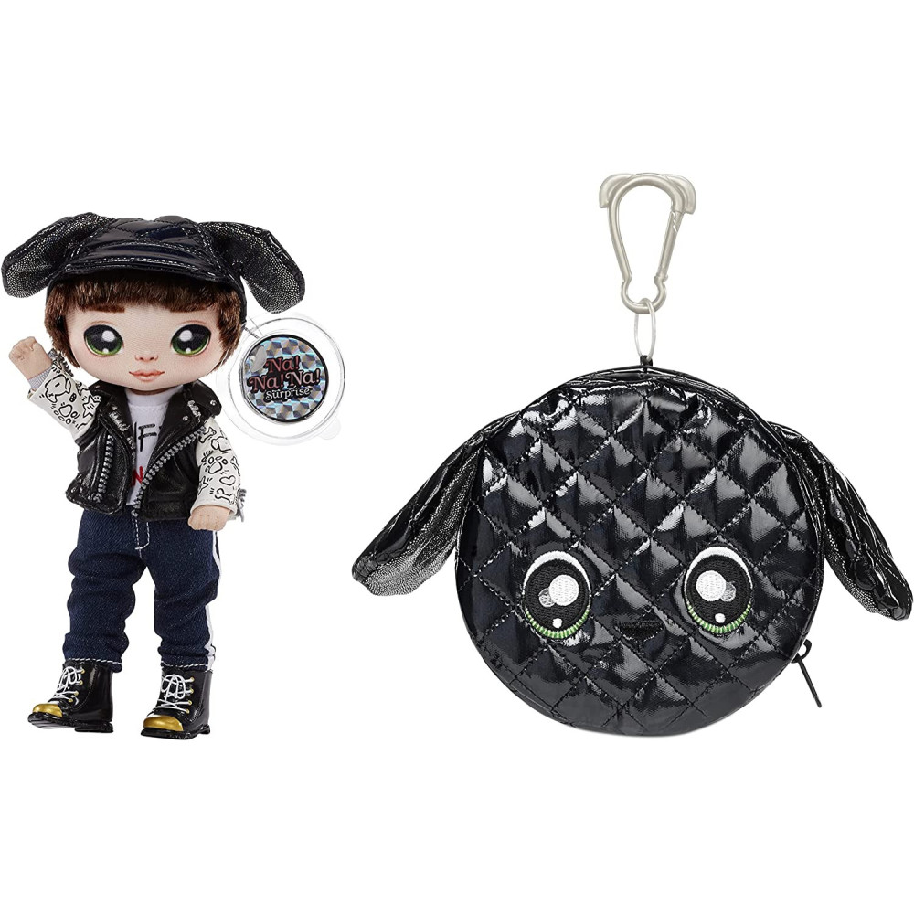 Mga Entertainment Na Na Na Surprise 2-In-1 Pom Doll- Metallic Series Style 4 1-Maxwell Dane Multicolor