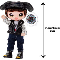 Mga Entertainment Na Na Na Surprise 2-In-1 Pom Doll- Metallic Series Style 4 1-Maxwell Dane Multicolor