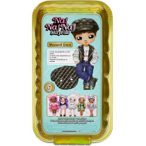 Mga Entertainment Na Na Na Surprise 2-In-1 Pom Doll- Metallic Series Style 4 1-Maxwell Dane Multicolor