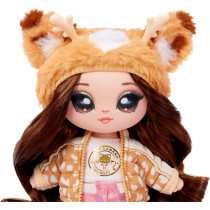 Mga Entertainment Na Na Na Surprise Camping Doll Myra Woods Deer Inspired 7.5" Fashion Doll With Brown Hair And PlUSh Deer Sleeping Bag, 2 In 1 Gift, Toy For Kids Ages 5 6 7 8+ Years, Multicolor