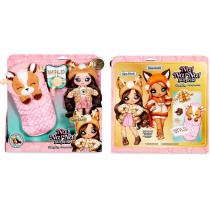 Mga Entertainment Na Na Na Surprise Camping Doll Myra Woods Deer Inspired 7.5" Fashion Doll With Brown Hair And PlUSh Deer Sleeping Bag, 2 In 1 Gift, Toy For Kids Ages 5 6 7 8+ Years, Multicolor