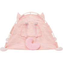 Mga Entertainment Na Na Na Surprise Kitty Cat Campground Tent Playset With 10+ Accessories, Toy For Kids Ages 5 6 7 8+ Years, Multicolor