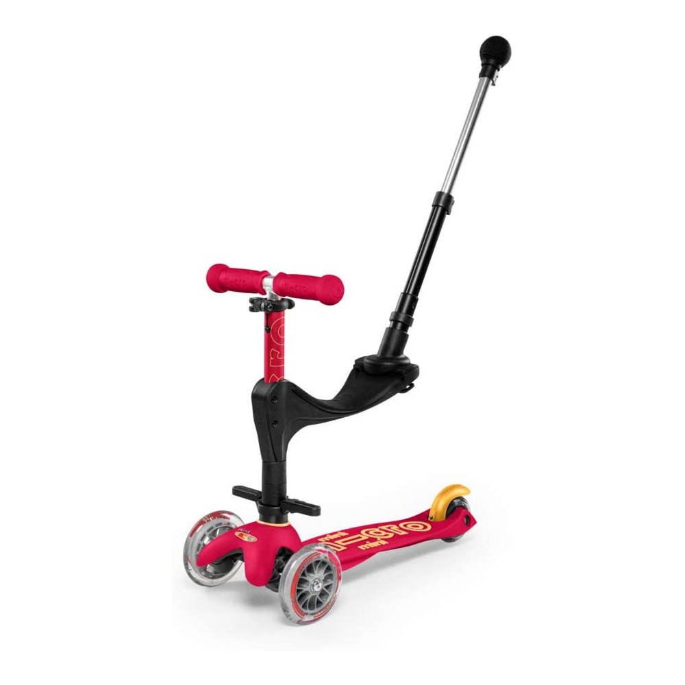 Micro Mini 3 In 1 Deluxe Plus, Red