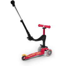 Micro Mini 3 In 1 Deluxe Plus, Red