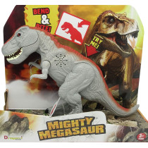 Mighty Megasaur - Light and Sounds Walking Roaring T-Rex Dinosaur