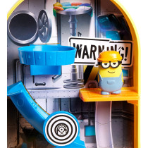 Minions: The Rise of Gru SplataEUR~EMS Construction Playset Toy, 2 Mini Minion Figures with Deluxe Launcher and Sticky Targets, Gift for Kids Ages 4 Years and Older