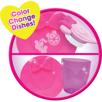 Minnie's Happy Helpers Magic Sink Set, Pretend Play Working Sink, Kids Kitchen Set Toys, by Just Play, Multi-color