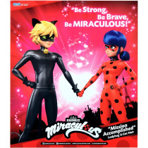 Miraculous: Tales of Ladybug and Cat Noir - Fashion Doll 2 Pack (60-50365) Black