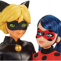 Miraculous: Tales of Ladybug and Cat Noir - Fashion Doll 2 Pack (60-50365) Black
