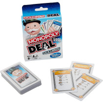 Monopoly Deal Card Game (Arabic) , Quick-Playing Card Game for 2-5 Players, Game for Families and Kids Ages 8 and Up