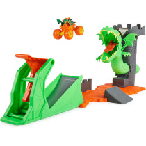 Monster Jam, Dueling Dragon Playset with Exclusive 1:64 Scale Dragon Monster Truck, Kids Toys for Boys Ages 3 and up