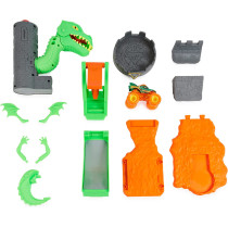 Monster Jam, Dueling Dragon Playset with Exclusive 1:64 Scale Dragon Monster Truck, Kids Toys for Boys Ages 3 and up