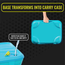 Mookie All Surface Early Fun Swingball, Set Of 1, Blue & Yellow, 37 X 46 X 10 Cm