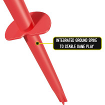 Mookie Classic Swingball, Red, 7282, 8.3 X 70 X 24 Cm