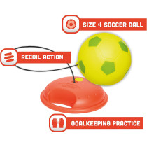 Mookie Reflex Soccer Game - Come Back Soccer Ball
