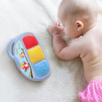 Moon Drive Height Adjustable Baby/Child Walker With Removable Music Tray And Toys|Soft Cushion|Learning Seat Suitable From 6-18 Months - Blue Forest