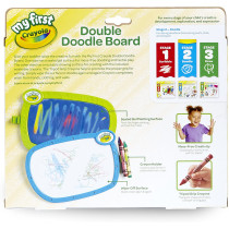 My First Crayola Double Doodle Board, Drawing Tablet, Toddler Toy, Gift, Assorted Colors