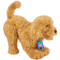 My Fuzzy Friend Moji Interactive Labradoodle - Plush Interactive Dog Toy for Boys and Girls, Loveable and Lifelike Companion Pet