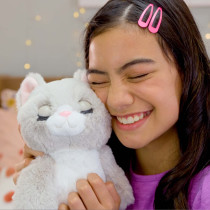 My Fuzzy Friend Winks Sleepy Kitty , Grey