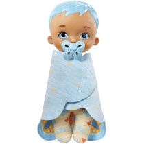 My Garden Baby Hbh38 My First Baby Butterfly Doll (23-cm / 9-In), Soft Body With Plush Wings, Blue, Great Gift For Kids 18M+, BlEU