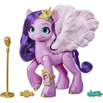 My Little Pony: A New Generation Movie Singing Star Princess Petals 6 Inch Pink Pony That Sings And Plays Music, Toy For Kids Age 5 And Up, Multicolour, F1796