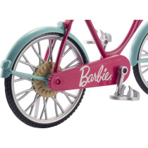 Barbie Bicycle with Basket of Flowers DVX55