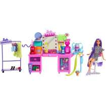 Barbie Extra Doll Playset, Gift For Kids 3 Years Old & Up Gyj70, Multi Colour