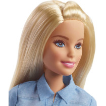 Barbie Travel Doll, Blonde, With Puppy, Opening Suitcase, Stickers And 10+ Accessories, For 3 To 7 Year Olds , Multicolor
