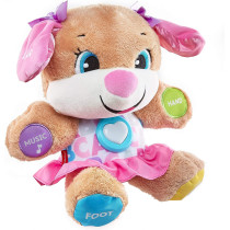 Fisher-Price Laugh & Learn Smart Stages Sis - Plush Toy With Music, Lights And Learning Content For Infants And Toddlers Fpp51