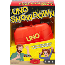 Uno Showdown Quick Draw Family Card Game With 112 Cards & Uno Showdown Unit For Ages 7 Years Old & Up, Family Or Adult Game Night Gkc04