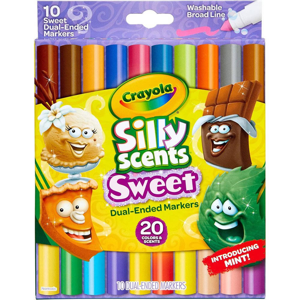 10 ct. Silly Scents Sweet Dual-Ended Markers