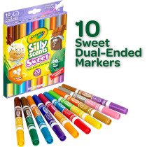 10 ct. Silly Scents Sweet Dual-Ended Markers