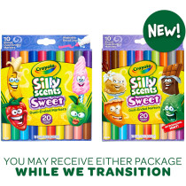 10 ct. Silly Scents Sweet Dual-Ended Markers