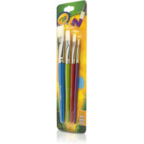 4Ct Flat Brush Set