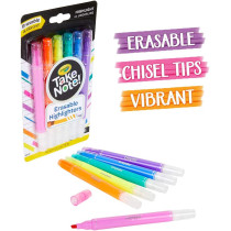 6 Ct. Take Note! Erasable Highlighters