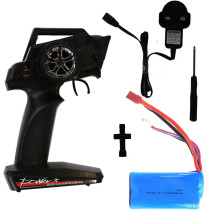 Mytoys Rc Car For Desert Hobby 4X4 Buggy High Speed Car Mt260 With 2 Batteries (Black)