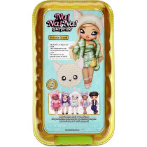 Na Na Na Surprise Glam Series Victoria Grand Fashion Doll And Metallic Chihuahua Purse, Blonde Hair, Cute Dog Ear Hat Outfit & Accessories, 2 In 1 Kids Gift, Toy For Girls & Boys Ages 5 6 7 8+ Years