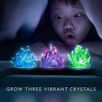 National Geographic Crystal Growing Lab With Light Up Display Base