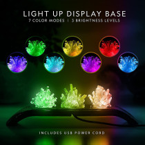 National Geographic Crystal Growing Lab With Light Up Display Base