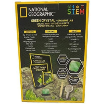 National Geographic Jm00600 Ng Green Glow In The Dark Crystal Growing Lab Crystal Green