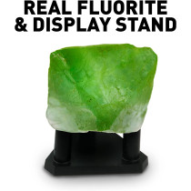 National Geographic Jm00600 Ng Green Glow In The Dark Crystal Growing Lab Crystal Green
